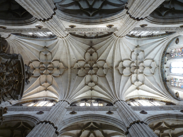 Catedral de Salamanca - Bóvedas nave central
