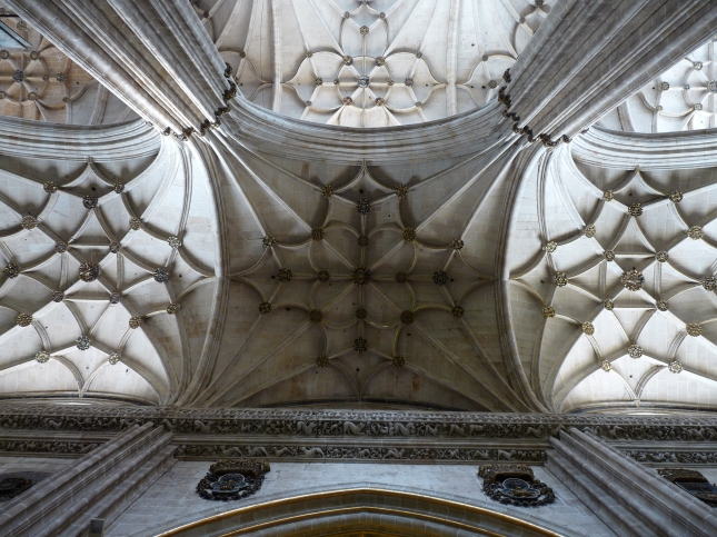 Catedral de Salamanca - Bóvedas nave lateral sur